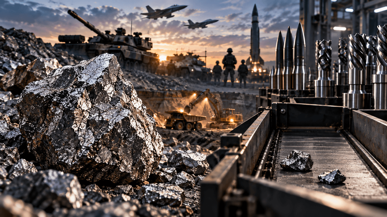 Lockheed Martin, Almonty Industries, Rheinmetall – Rüstungsboom trifft Wolfram-Engpass